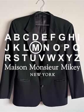 Lanvin Tuxedo Blazer Jacket - 38-40R